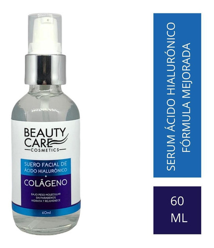 Imagen 1 de 9 de Mayoreo Serum Facial Ácido Hialurónico Y Colágeno Puro 60ml