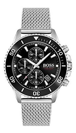 Reloj Boss Para Hombre 1513904 Admiral Análogo De Cuarzo,