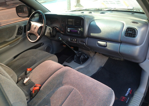Imagem 4 de 15 de Dakota 1999 Sport 3.9 V6 Kit Gas 25mt Ar Abs Rodas Raridade