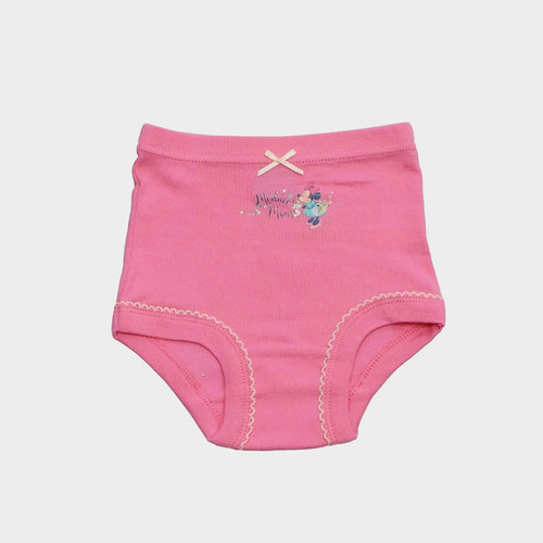 Calzón Minnie Algodón Caffarena Talla 6 Pack 3 40434