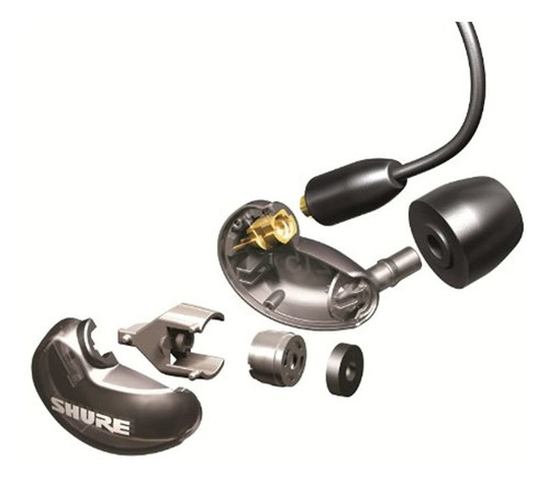 Imagen 5 de 5 de Monitor Shure Se215 Sonido En Vivo, Negro