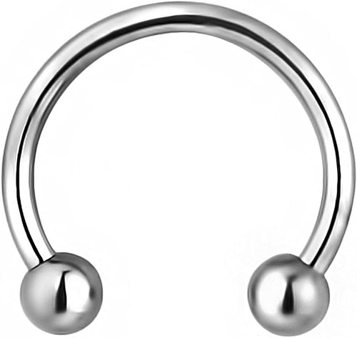 Forbidden Body Jewelry - Piercing Para Septum De Titanio (0.