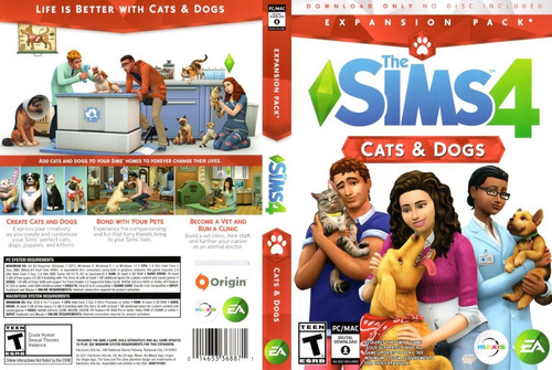 The Sims 4 Gatos Y Perros Expansion Pc - Entrega Inmediata