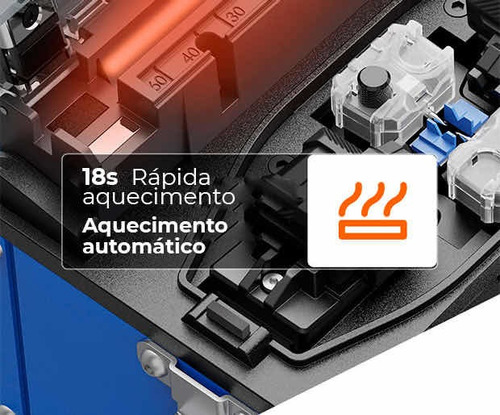 Maquina De Fusão Orientek T49 Fttx Fusion Splicer Nf-e