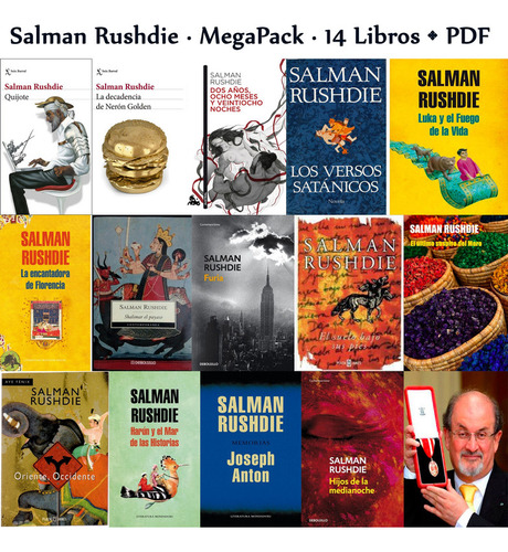 Salman Rushdie · Megapack · 14 Libros