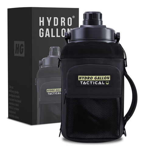 Hydro Gallon Tactical - Botella De Agua Aislada De 1 Galón C