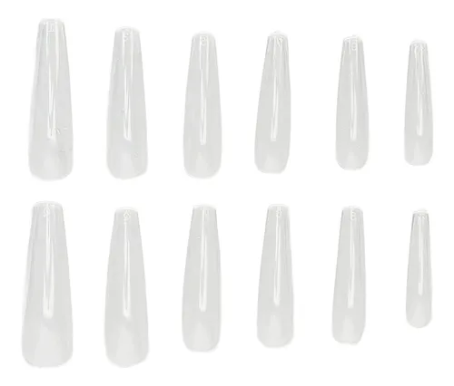Gel Falso Adhesivo Transparente Con Cobertura Completa Para