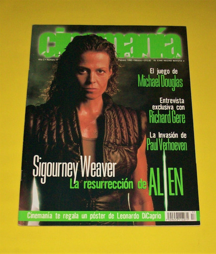 Alien Sigourney Weaver Revista Cinemania # 17 Winona Ryder