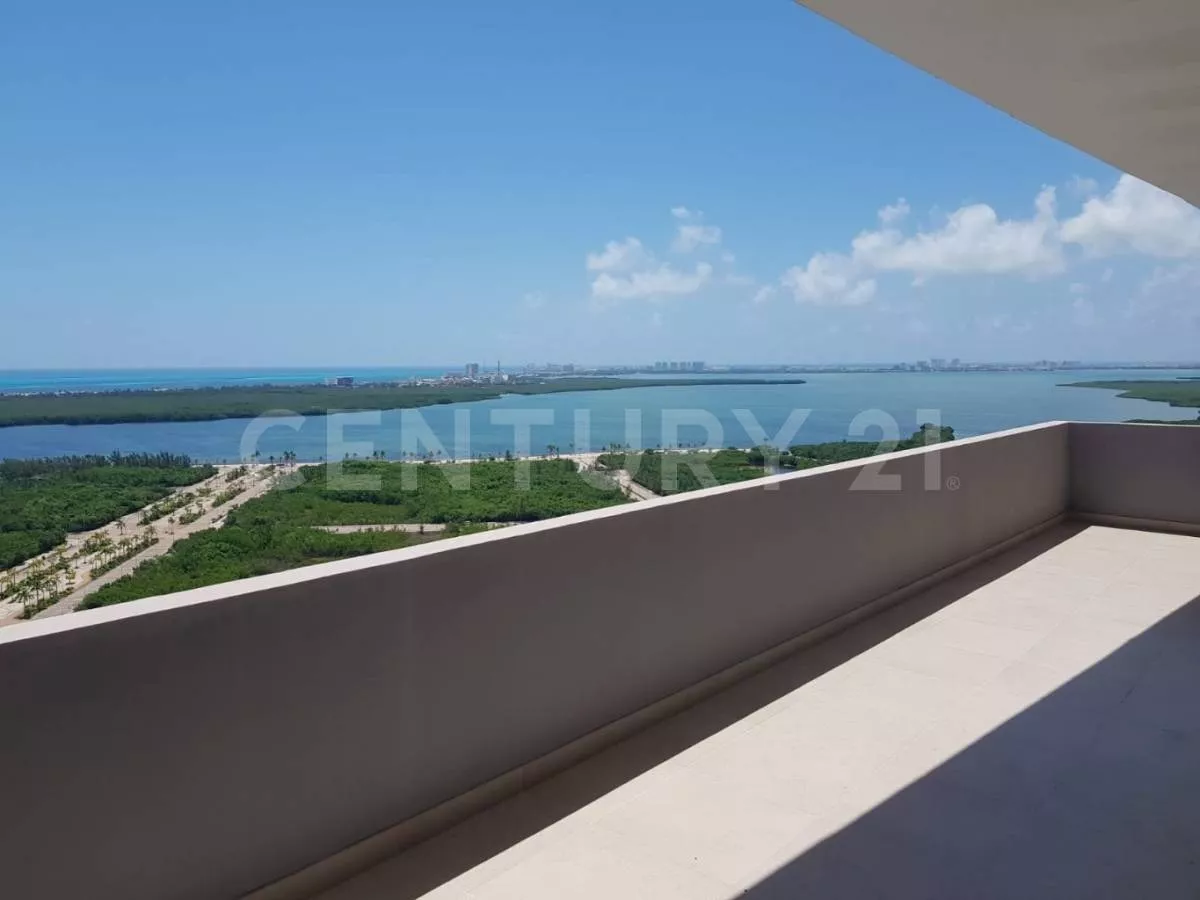 Penthouse Vista Al Mar En Venta En El Corazón De Cancún Em01521