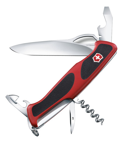 Navaja Ranger Grip 61 Color Rojo/negro Victorinox