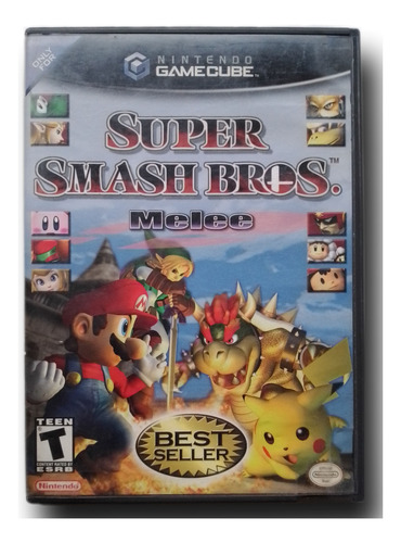 Super Smash Bros Melee Nintendo Gamecube - Completo