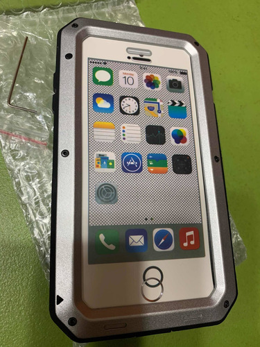 Funda Celular Anti Golpe De Aluminio Para iPhone 7 U 8 Plus