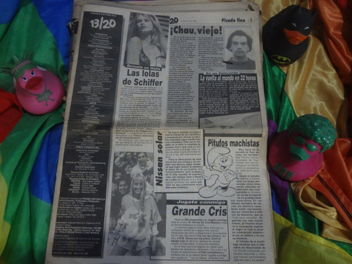 Revista 13/20 1992 Yupanki Gandul Madchen Amick Soda Stereo
