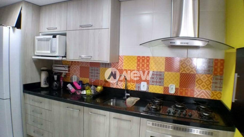 Imagem 4 de 20 de Apartamento Com 3 Dormitórios À Venda, 87 M² Por R$ 320.000,00 - Rondônia - Novo Hamburgo/rs - Ap2474