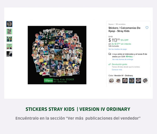 Photocards Stray Kids - Ordinary 54 Lomo Cards