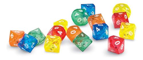 Juego De Dados En Dados De 10 Caras De Learning Resources