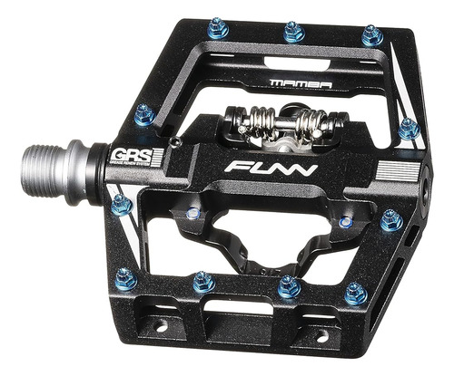 Funn Mamba S Mtb Clipless Pedals, Single Sided Clip Mountain