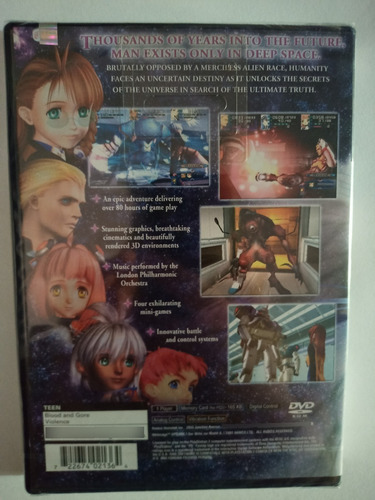 Xenosaga Episode 1 Ps2 *sellado* Black Label (Usado)