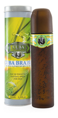 Cuba Brazil Caballero Des Champs 100 Ml Edt Spray - Original