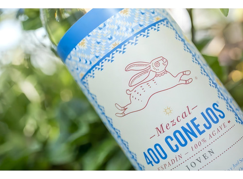 Pack De 12 Mezcal 400 Conejos Joven 200 Ml