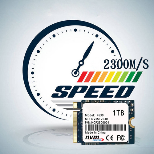 Disco Duro 2230 M2 Ssd P630 128 Gb 256 Gb 512 Gb 1 Tb M2 Nvm