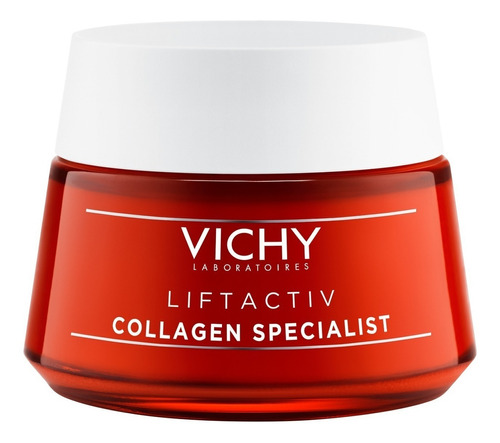 Imagen 1 de 3 de Crema Collagen Specialist Vichy Liftactiv día/noche para todo tipo de piel de 50mL