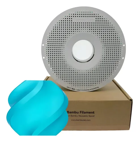 Filamento Bambu Translúcido Lab Pla, 1 Kg, 1,75 Mm, Teal
