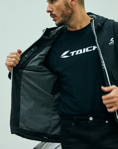 Campera Moto Rs Taichi Softshell Multi Parka Otoño-invierno