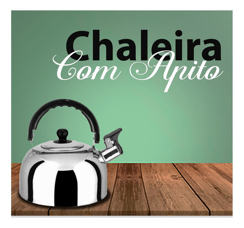 Imagem 5 de 5 de Kit Jogo Chaleira Apito Filtro Coador Café Inox Reutilizavel