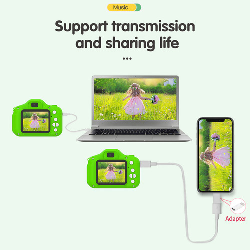 Regalo Para Niñas Y Niños, Cámara Digital Para Niños 1080p,