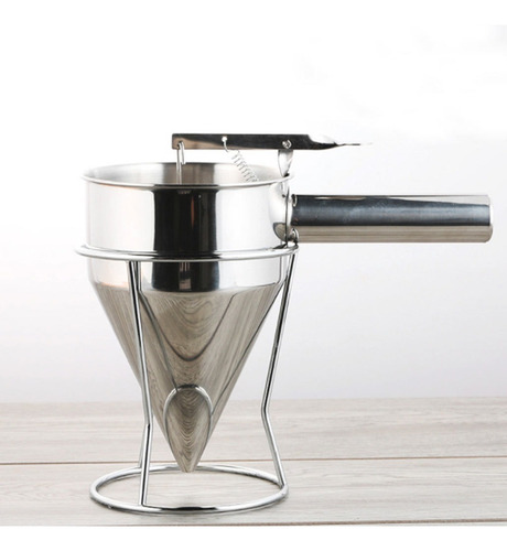 Funil Inox Dosador Confeiteiro