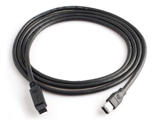 Pasow Firewire 800 To 400 9 To 6 Pin Cable (9pin 6pin) 1.8m