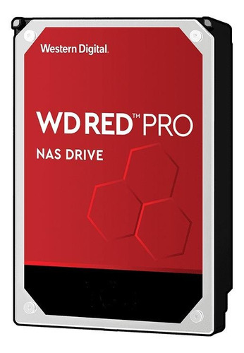 Disco NAS interno Western Digital WD Red Pro WD6003FFBX 6TB rojo