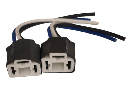 Conector Socate De Cerámica H4 Bombillo 3 Patas (2 Unidades)