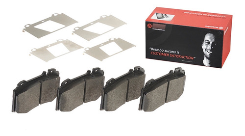 Kit Delanteras Balatas Bajos Metales Brembo Ml500 02/07