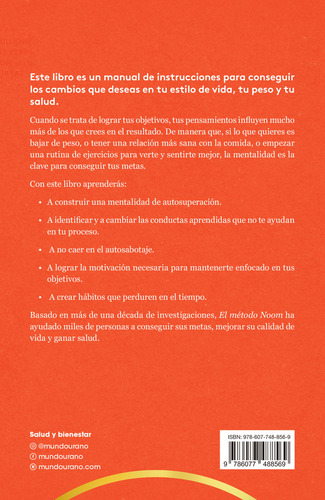 El Método Noom.: Cambia Tus Hábitos Y Transforma Tu Relación Con La Comida, De Noom. Editorial Ediciones Urano, Tapa Blanda En Español, 1
