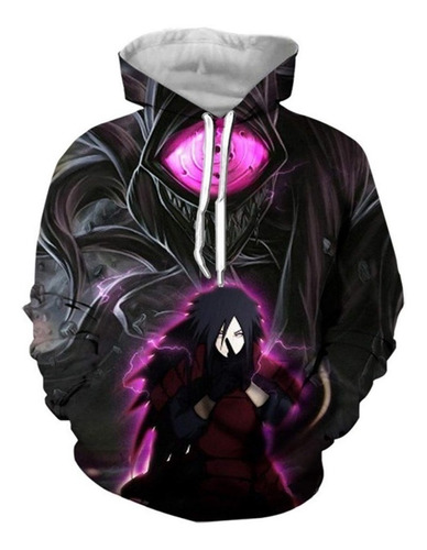 Sudadera Ninja Uchiha Madara Dark Style Impresión Digital