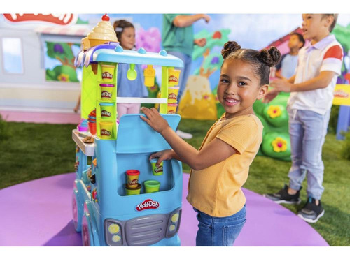 Kitchen Creations Play Doh Carrito De Helados Hasbro