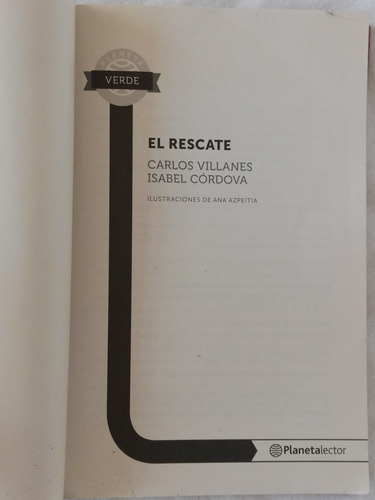 El Rescate// Carlos Villanes, Isabel Córdova 