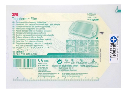 Tegaderm Film 1626w - 3m 10 X 12