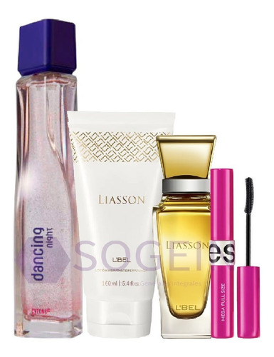 Perfume Liasson+ Crema+ Dancing+ Pestañi - mL a $88