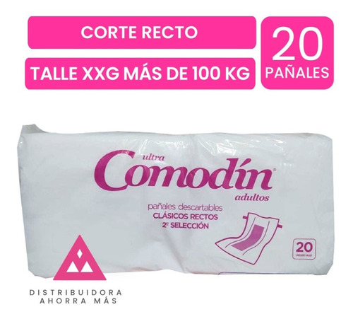 Comodín Recto Xxg X 20 Un. 2da Selección