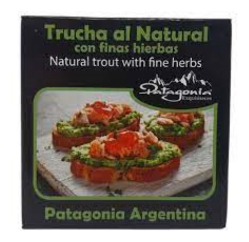 Trucha Al Natural Con Finas Hierbas  X 3 Unidades Patagonia 