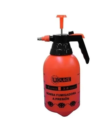 Bomba Fumigadora Pequeña De 1.5 Litros Uduke Color Naranja