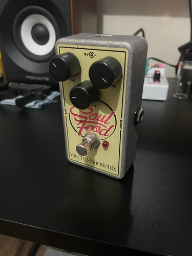 Pedal Overdrive Soul Food Amarelo