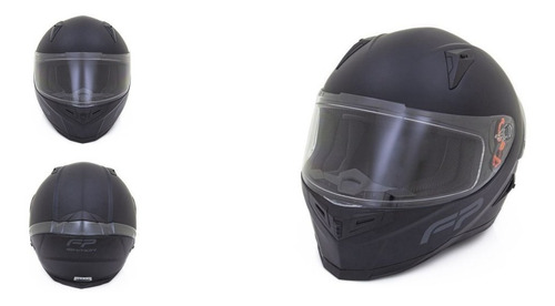 Casco Integral Fp Ignition 863a Negro Mate Certificado