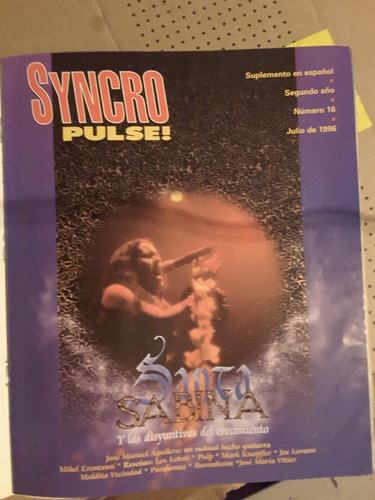 Revista Syncro Pulse Portada Santa Sabina 