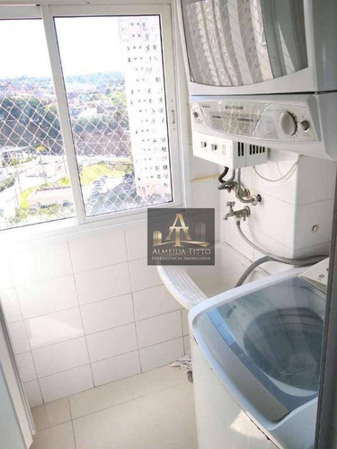 Apartamento Com 3 Dormitórios À Venda, 69 M² Por R$ 310.000,00 - Vila Iracema - Barueri/sp - Ap2985