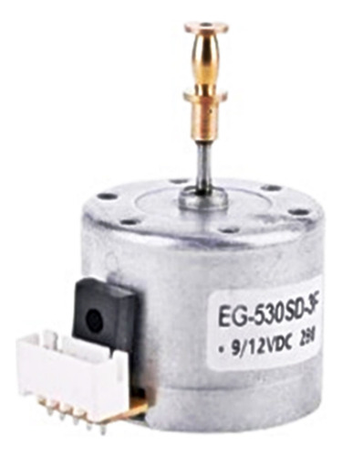 Motor Para Toca Disco Vitrola Dc9 12v 33 45 78 Eixo 22.5mm