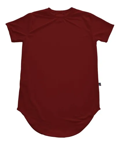 Playeras long sales fit hombre